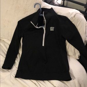 Pink half zip jacket